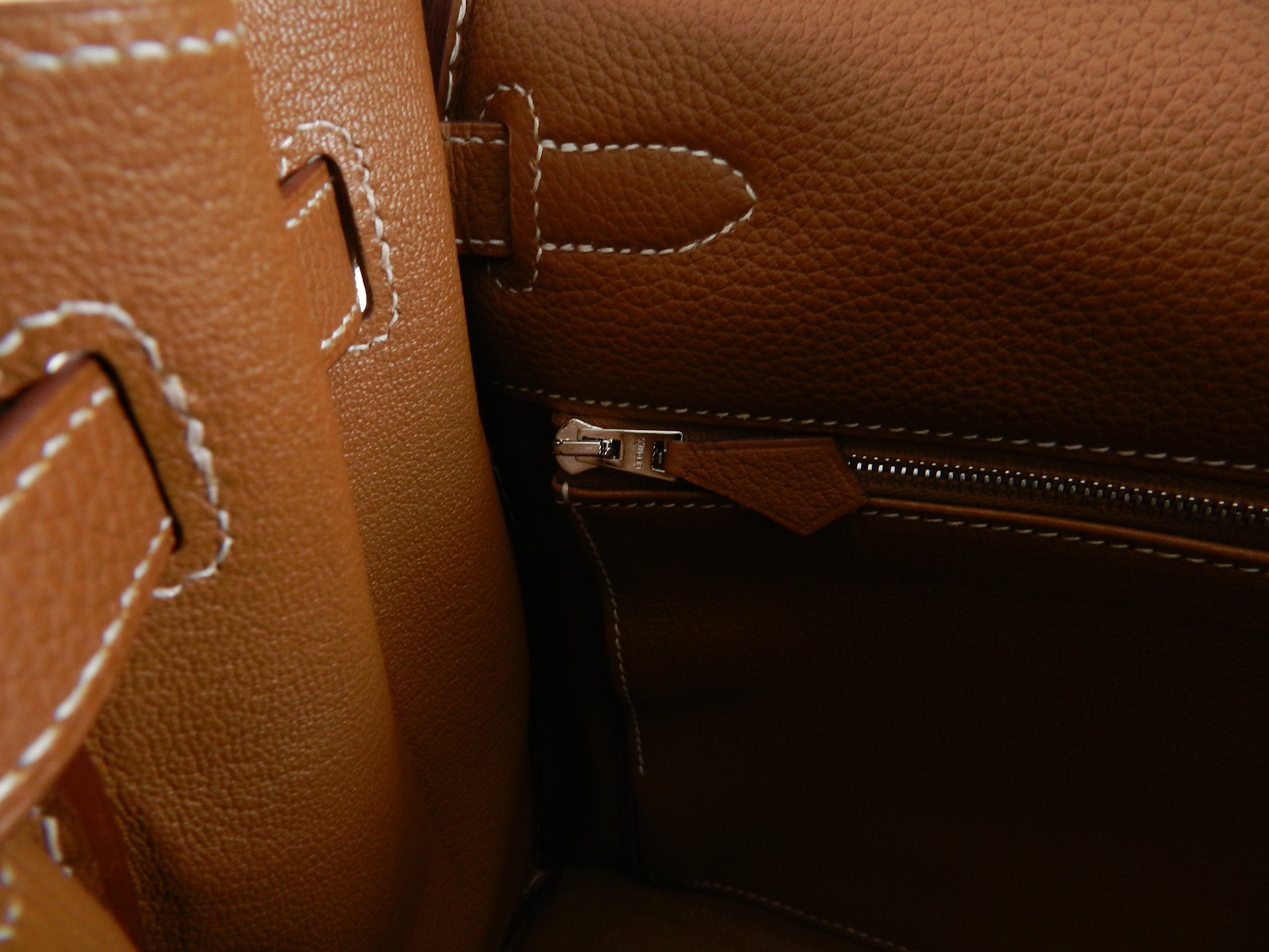 Hermes Kelly II Retourne 32 Gold Togo Palladium Hardware Bag