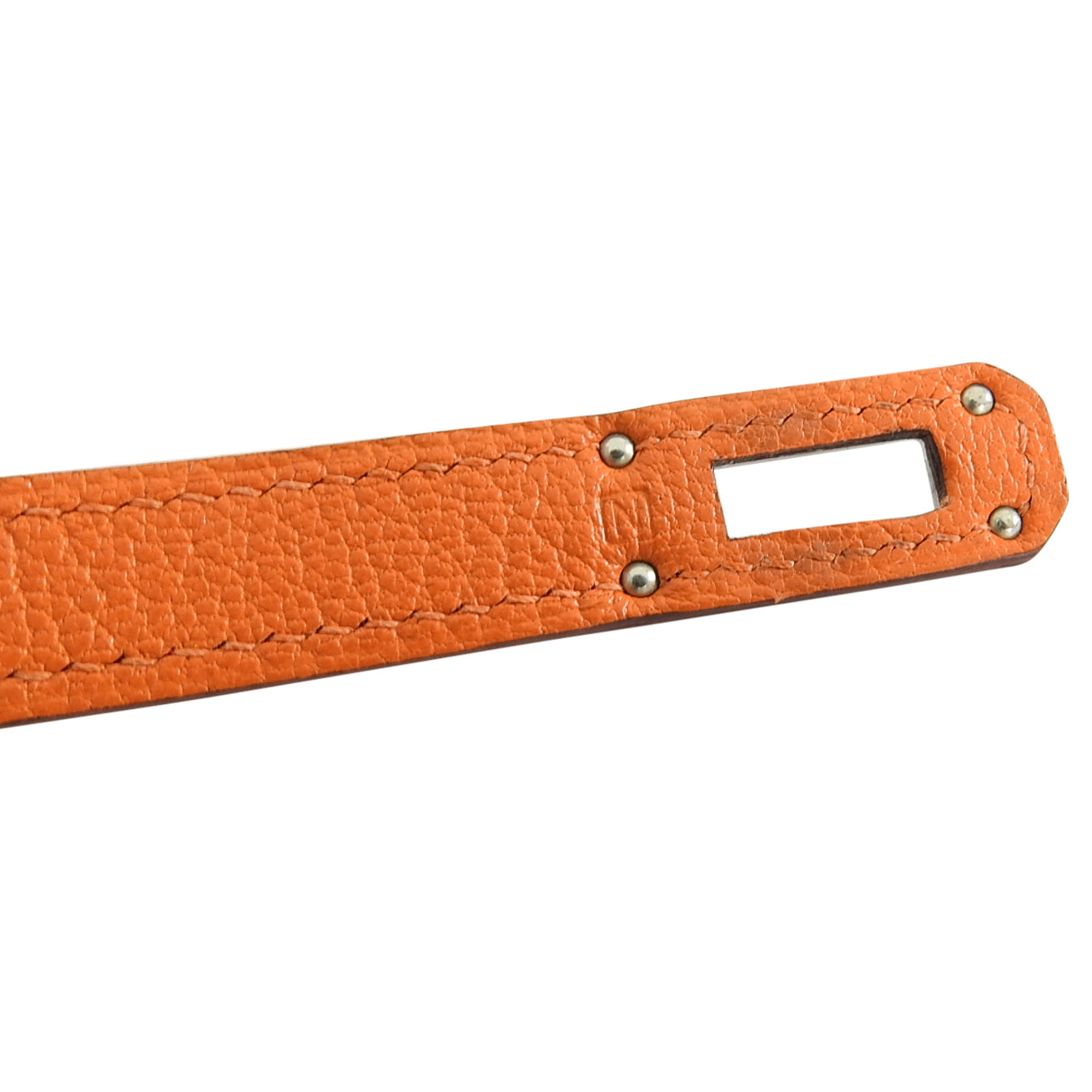 Hermes Orange Kelly Classic Longue Wallet Chevre