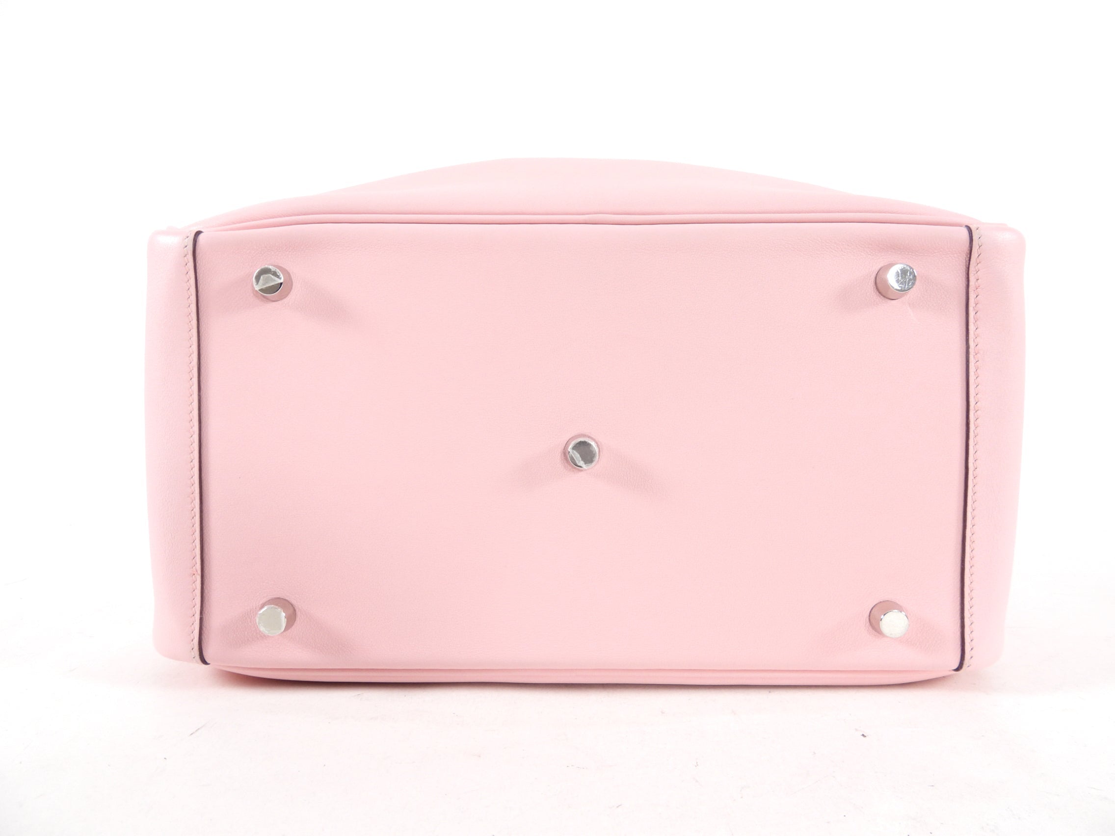 Hermes Lindy 30cm Swift Rose Sakura with Twillys