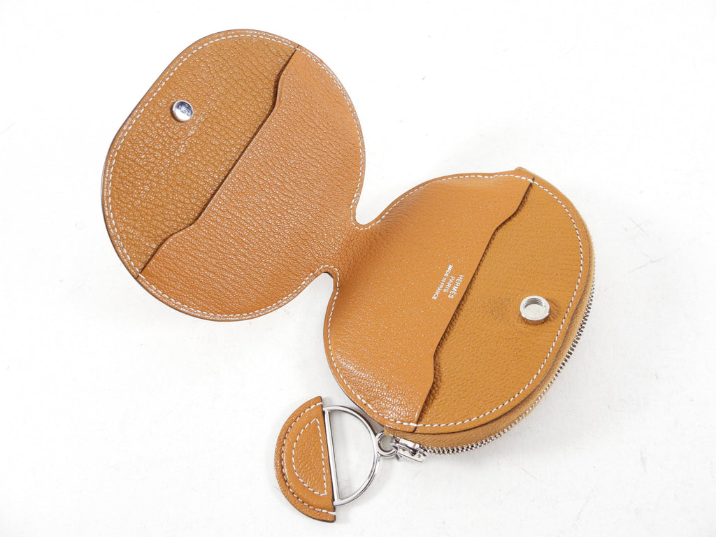 Hermes In the Loop Wink  Holder - Caramel / Mauve Sylvestre / Jaune Bourgeon
