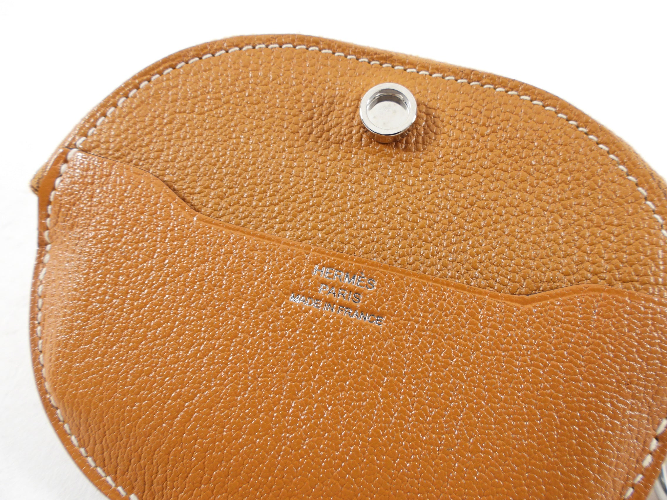 Hermes In the Loop Wink  Holder - Caramel / Mauve Sylvestre / Jaune Bourgeon