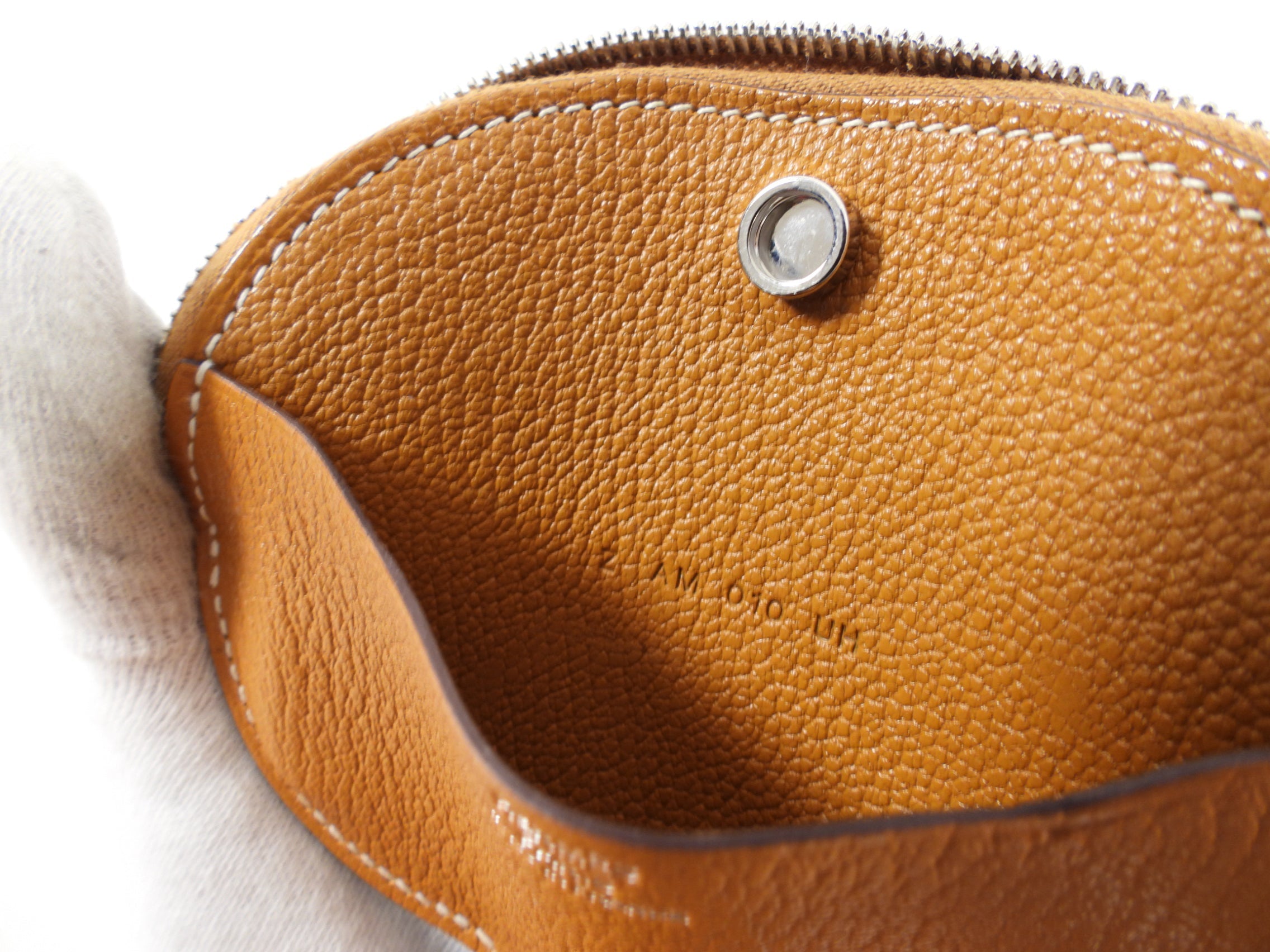 Hermes In the Loop Wink  Holder - Caramel / Mauve Sylvestre / Jaune Bourgeon