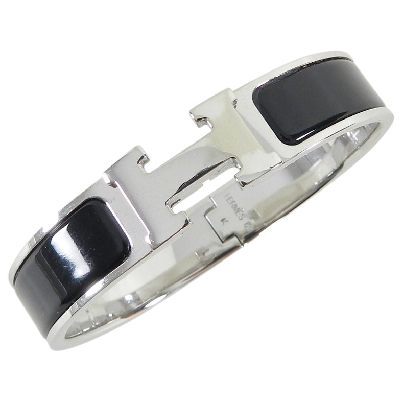 Hermes Narrow Clic H Bracelet PM Noir