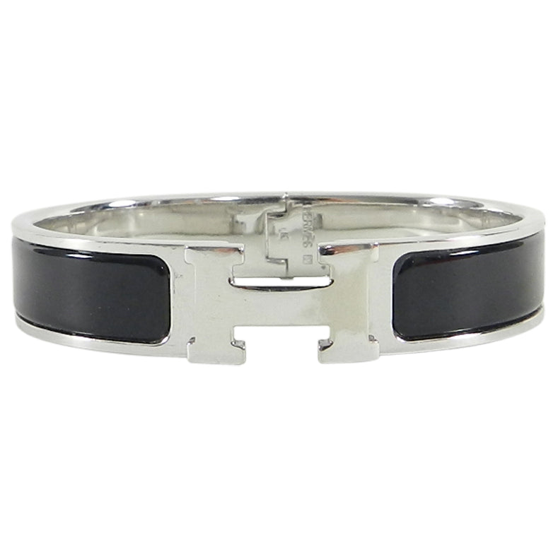 Hermes Narrow Clic H Bracelet PM Noir