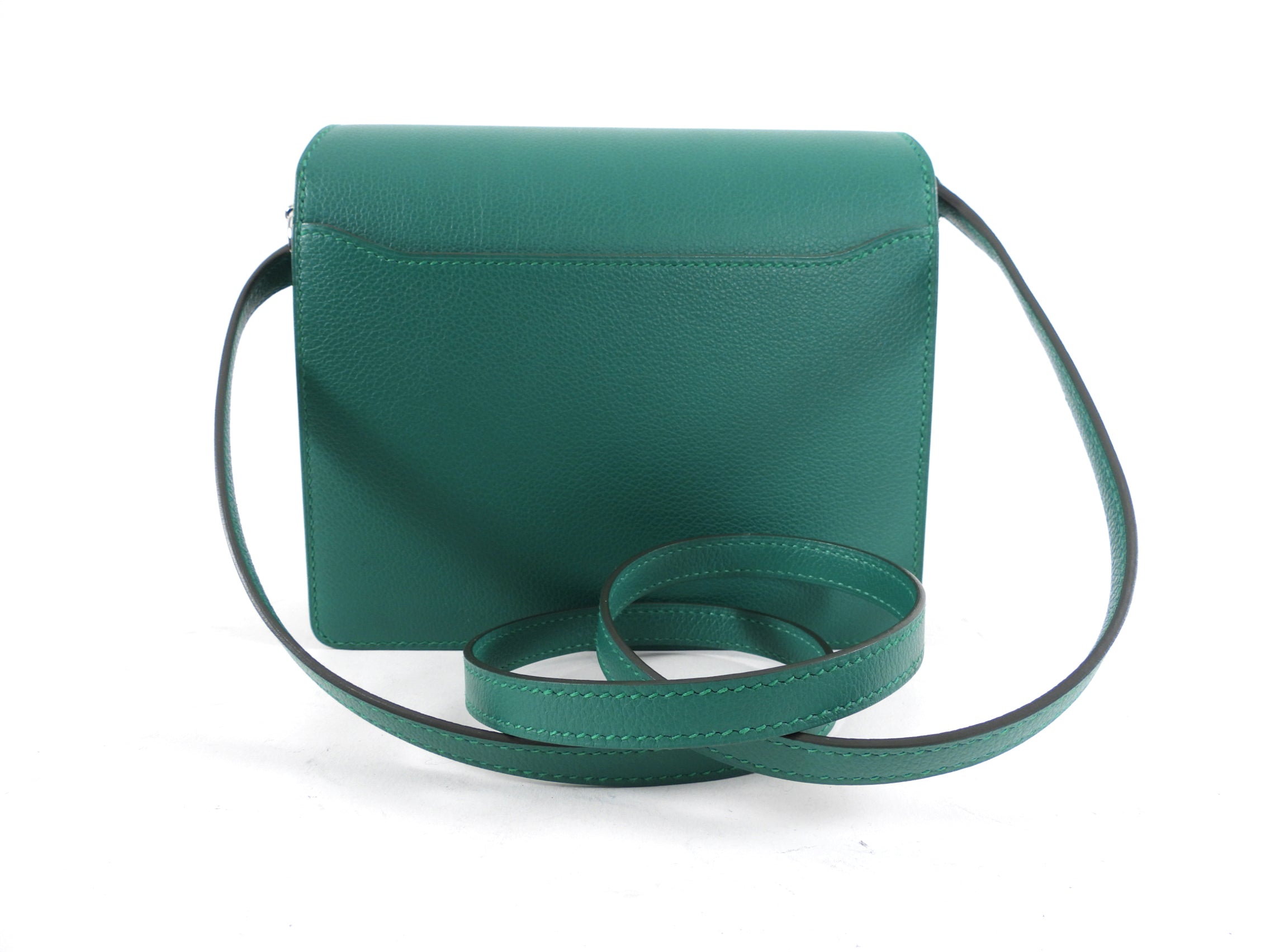 Hermes Mini Roulis Malachite Veau Evercolor Bag
