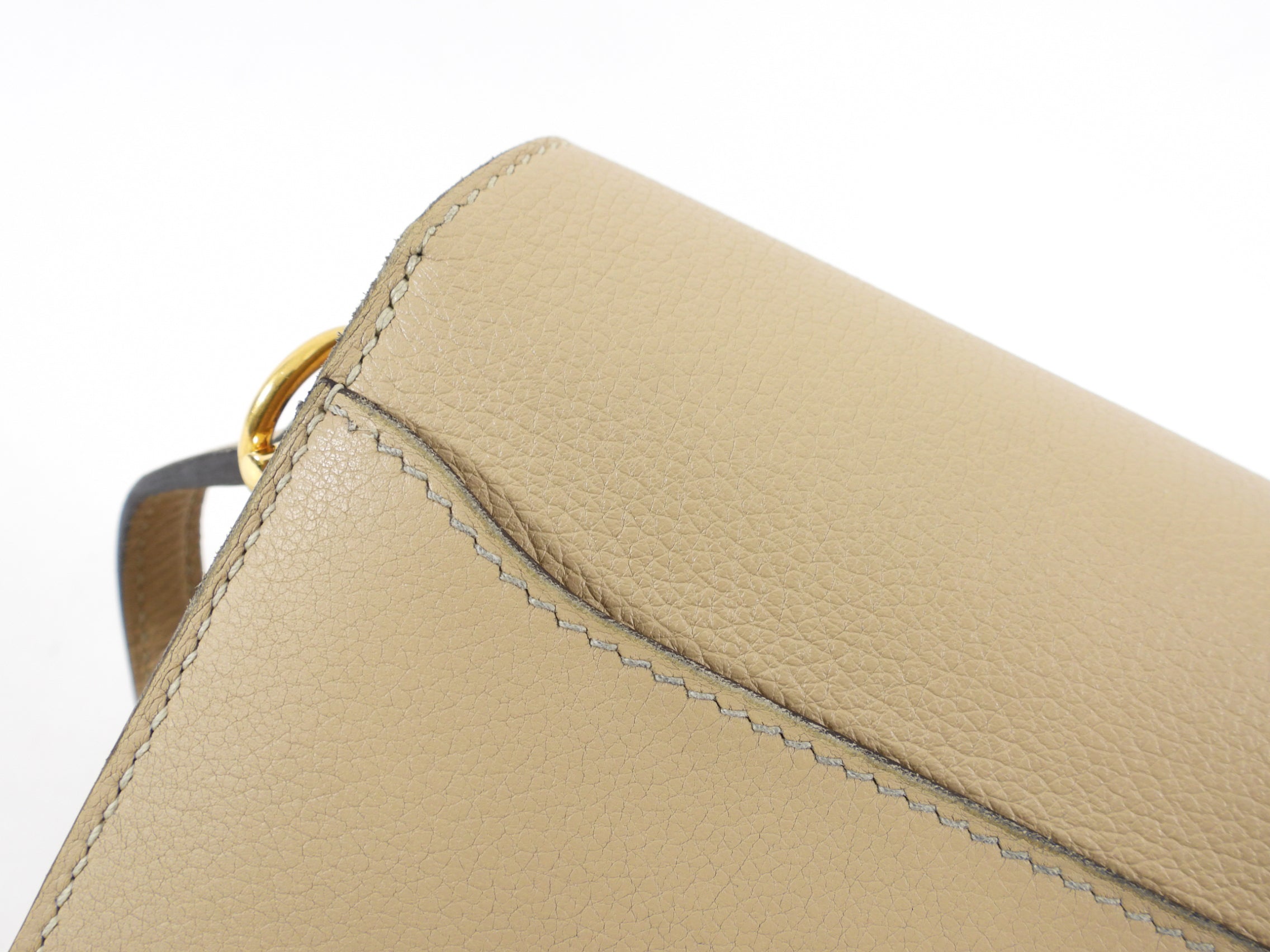 Hermes Mini 18cm Sac Roulis Shoulder Bag in Evercolor Trench