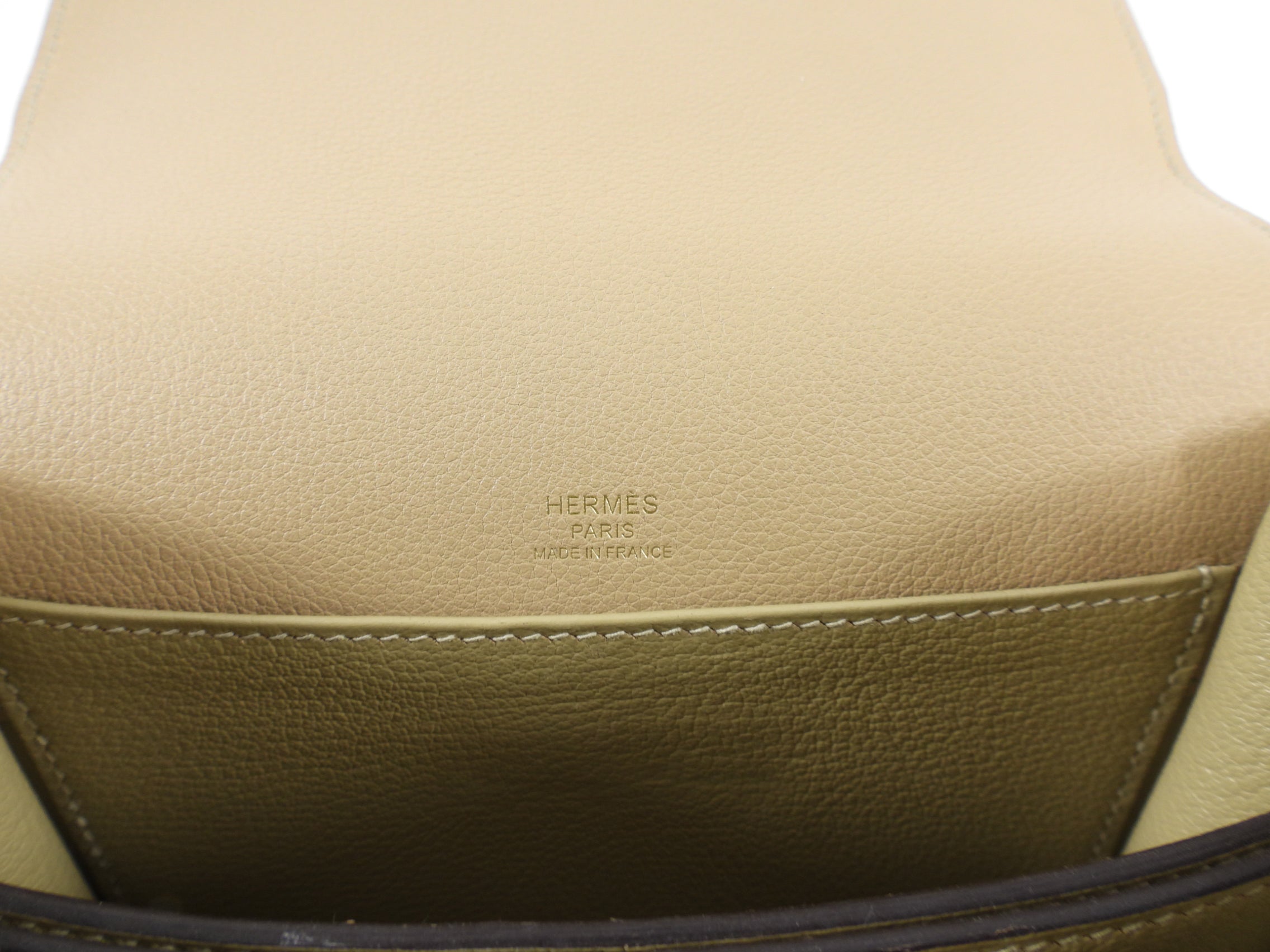 Hermes Mini 18cm Sac Roulis Shoulder Bag in Evercolor Trench