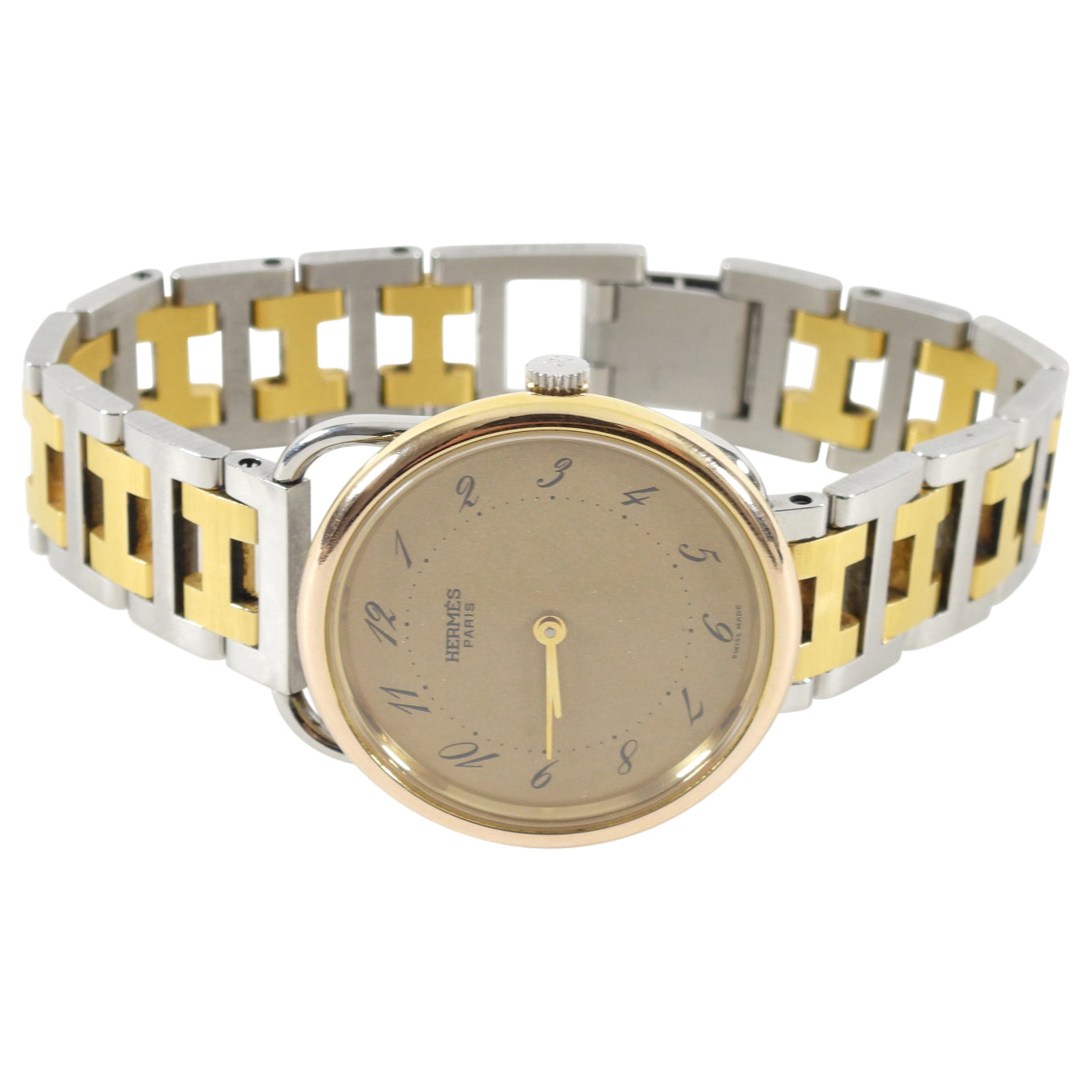 Hermes Vintage 1985 Arceau H Band Watch