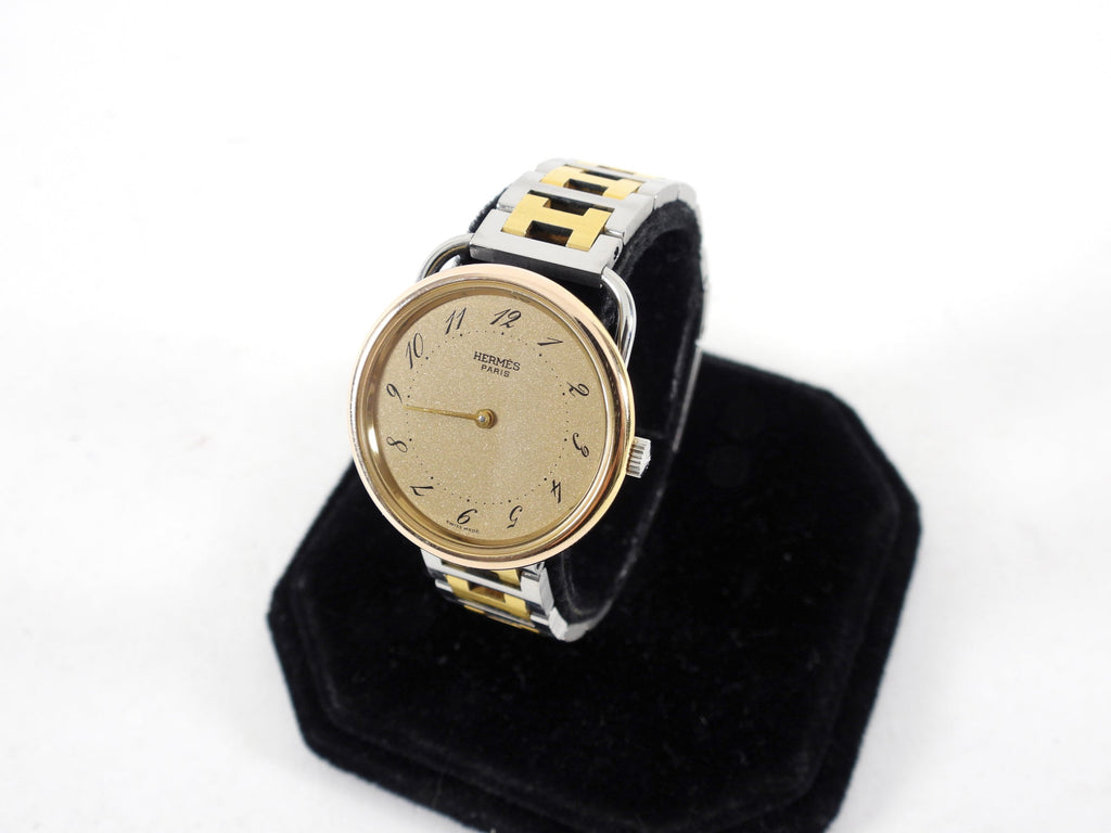 Hermes Vintage 1985 Arceau H Band Watch