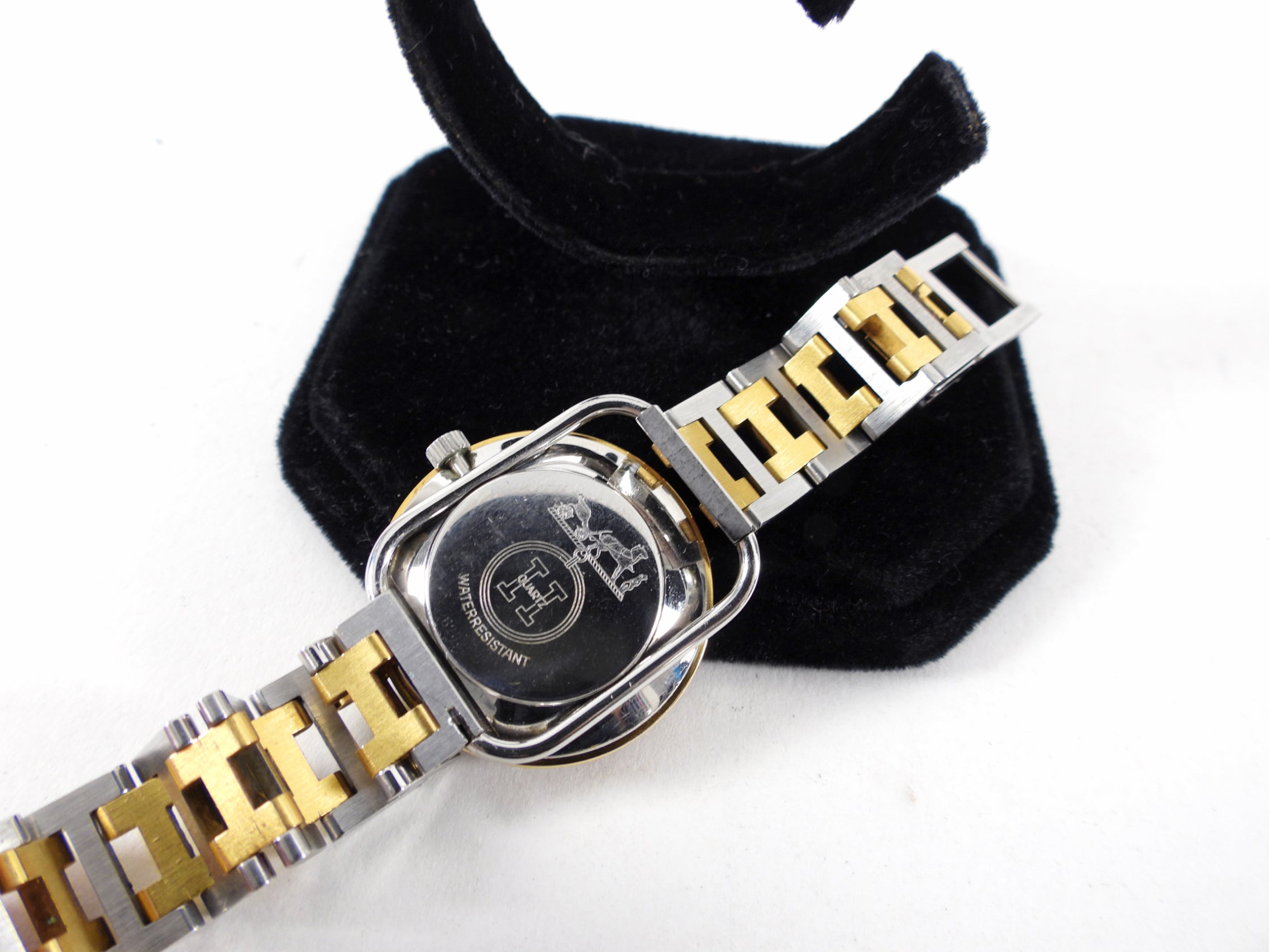 Hermes Vintage 1985 Arceau H Band Watch