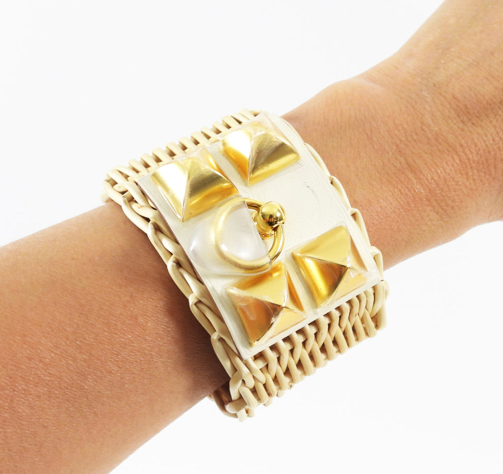 Hermes Medor Picnic Cuff Bracelet - SM
