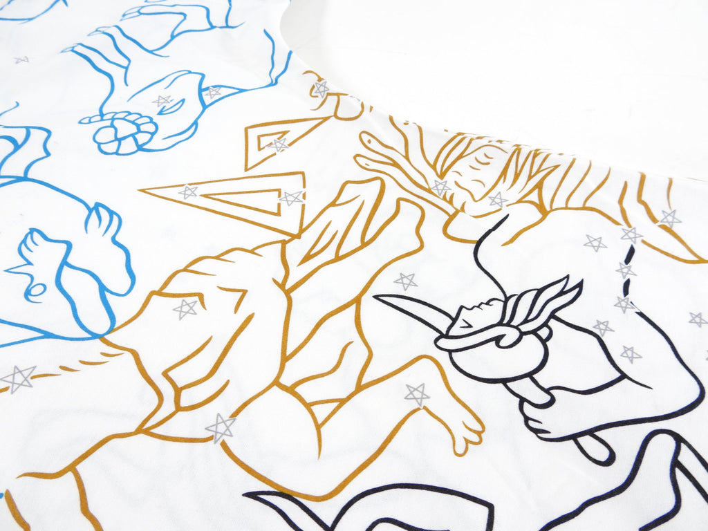 Hermes White Zodiac Printed T-Shirt - FR38 / 6 / S
