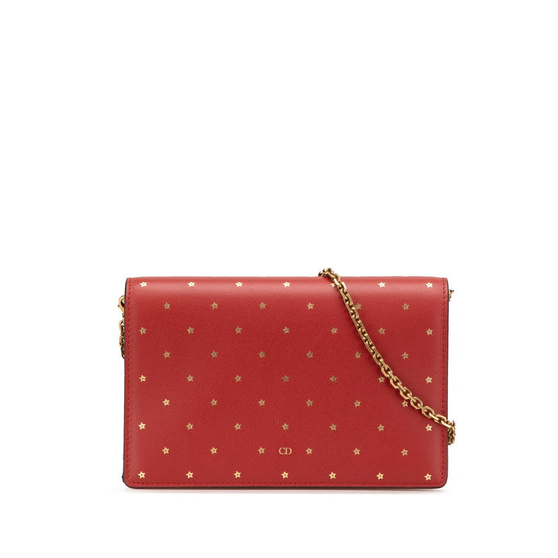 Dior Leather Chain Shoulder Bag