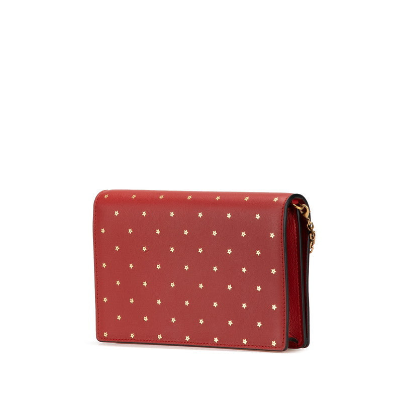 Dior Leather Chain Shoulder Bag