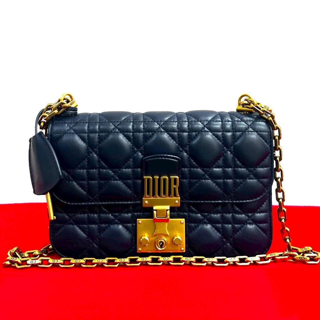 Christian Dior Dior Addict Leather Shoulder Bag