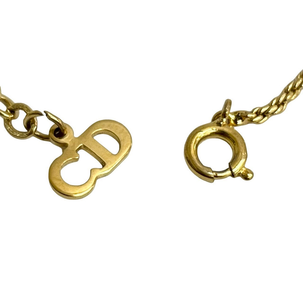 Christian Dior CD Logo Necklace