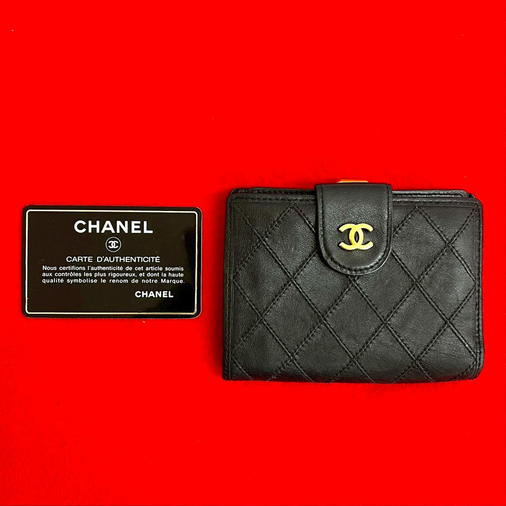 Chanel Bicolore Lambskin Wallet
