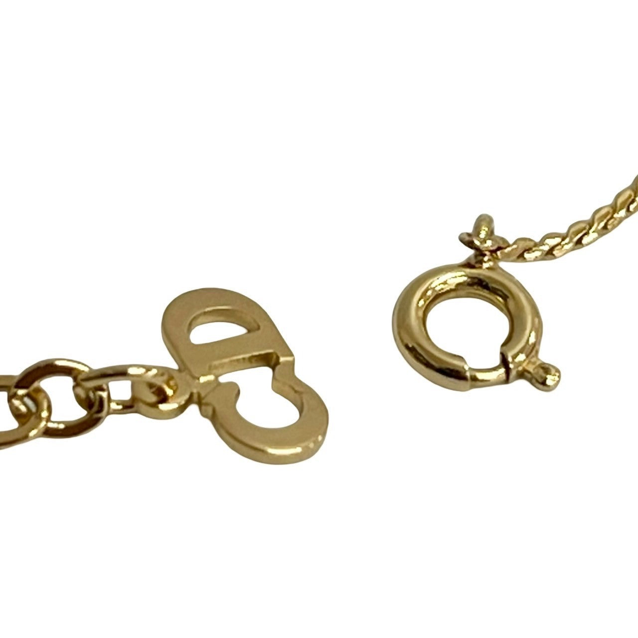 Christian Dior CD Logo Necklace