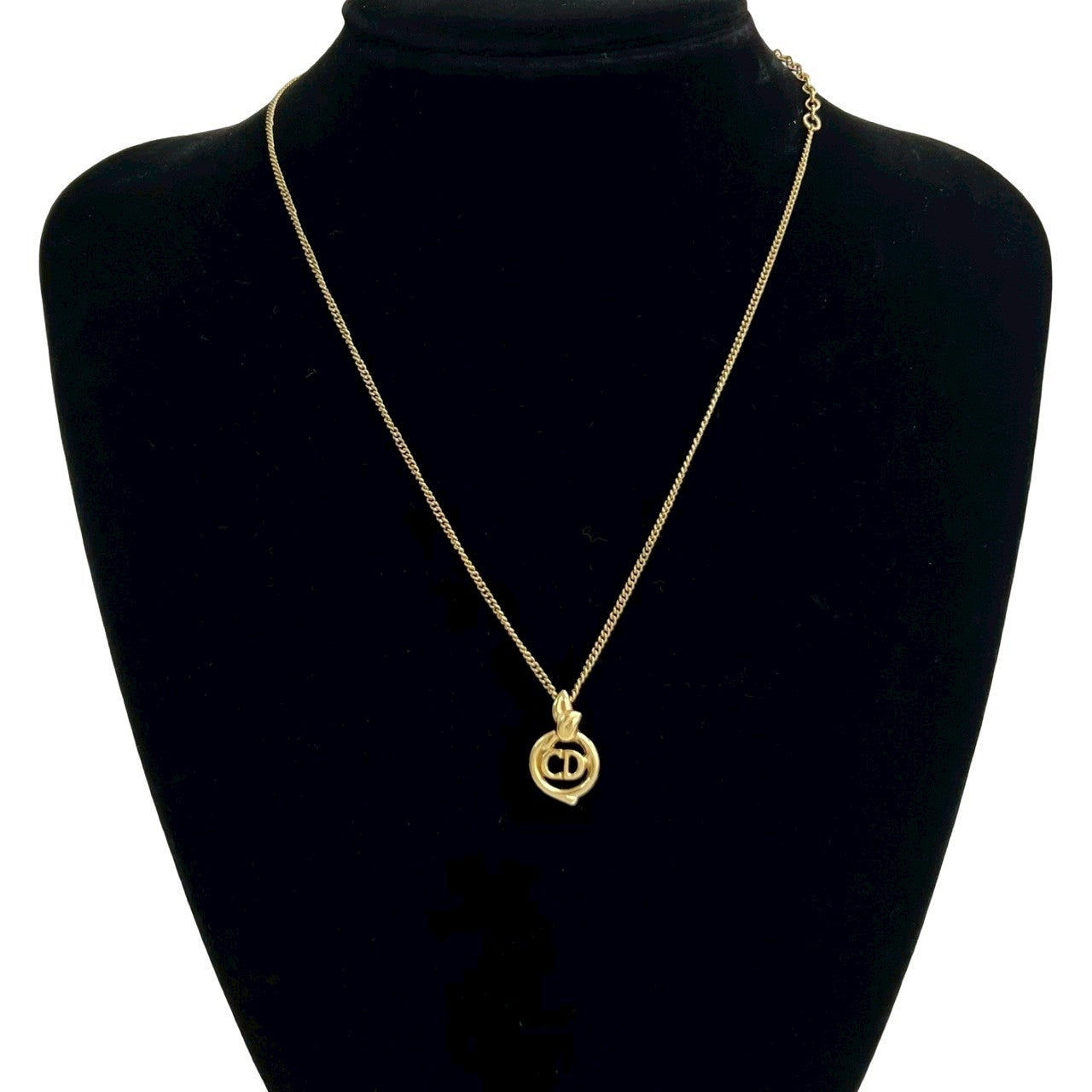 Christian Dior CD Motif Necklace