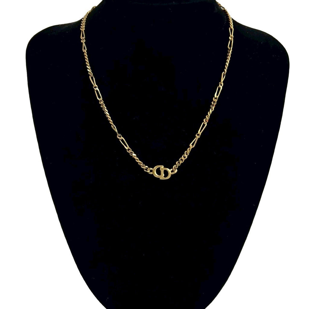 Christian Dior CD Motif Necklace