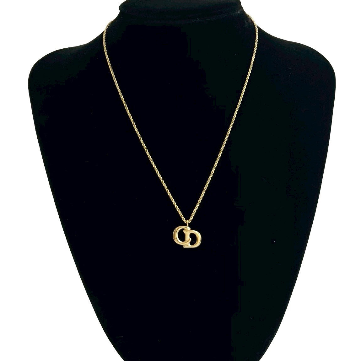 Christian Dior CD Motif Necklace