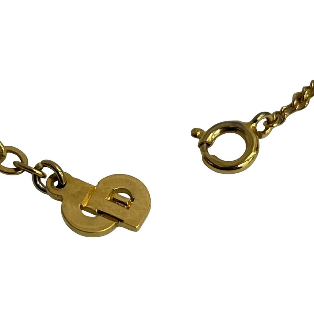 Christian Dior CD Logo Necklace