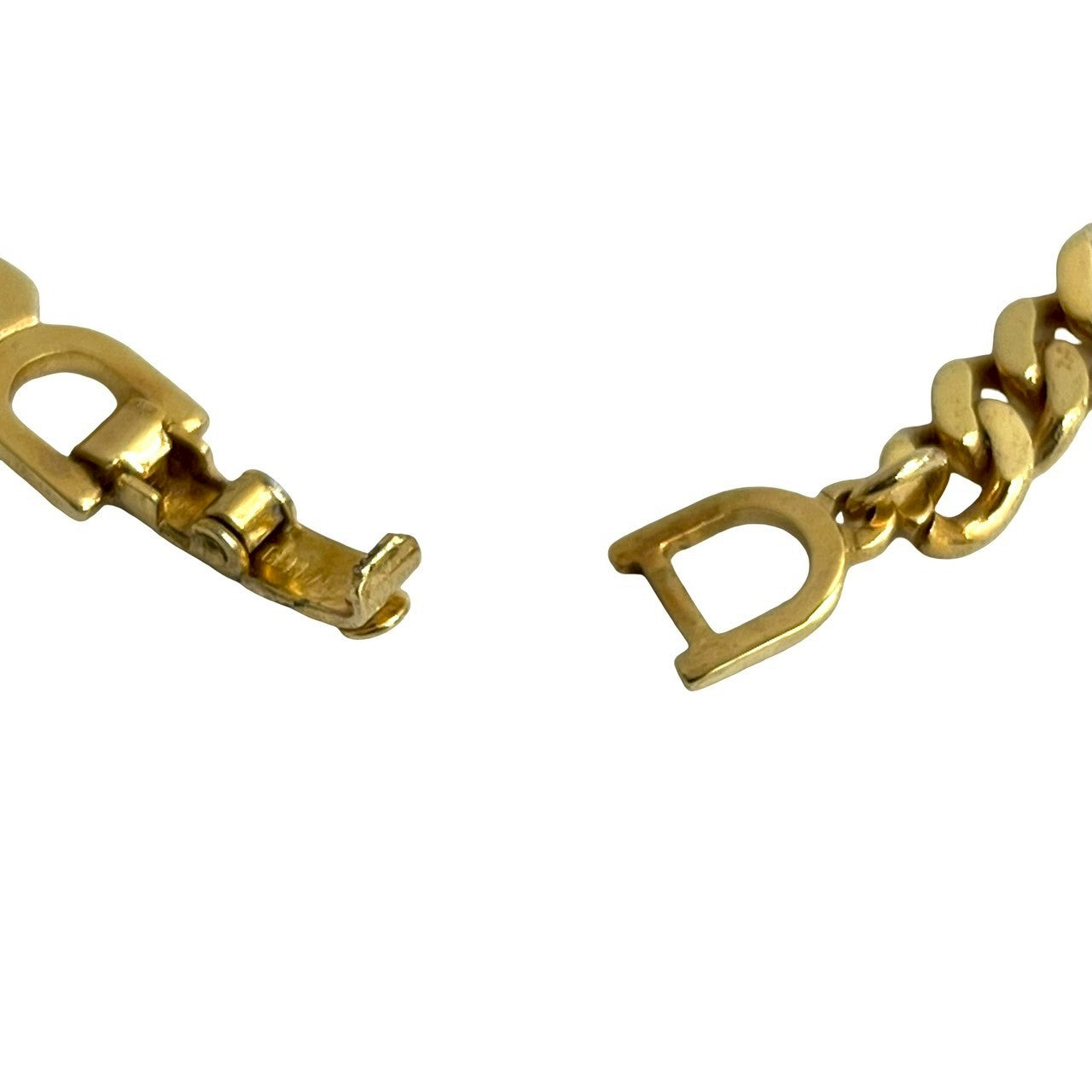 Christian Dior CD Logo Necklace