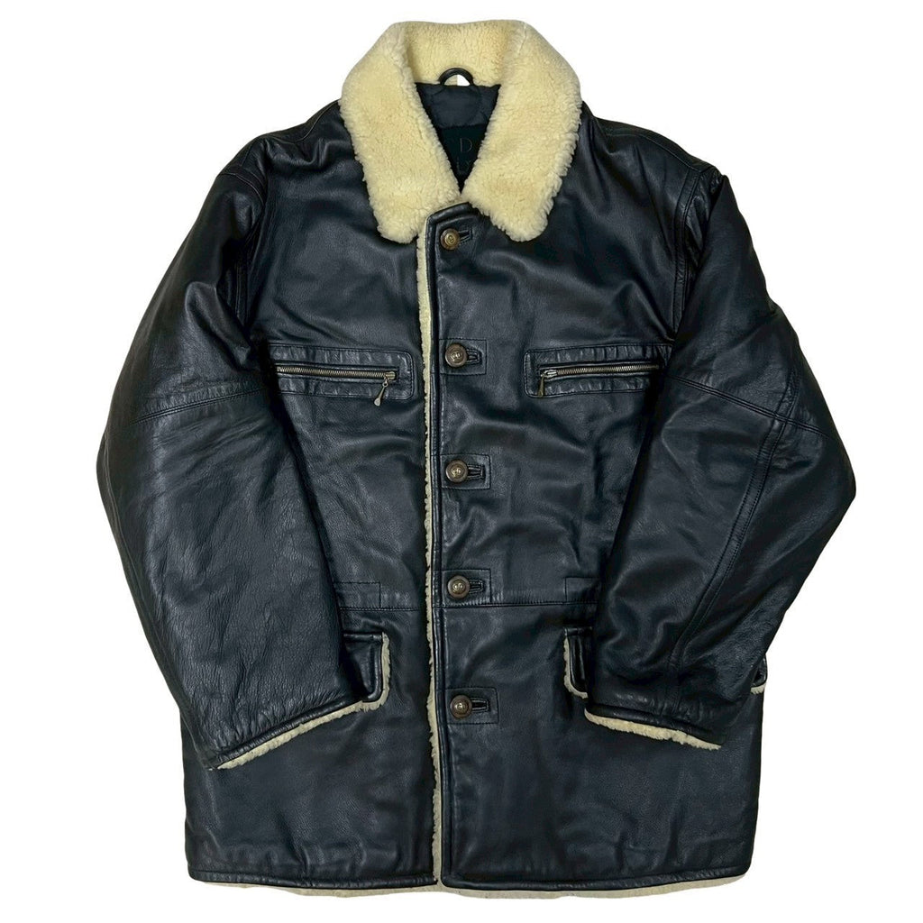 Christian Dior Leather Shearling Jacket
