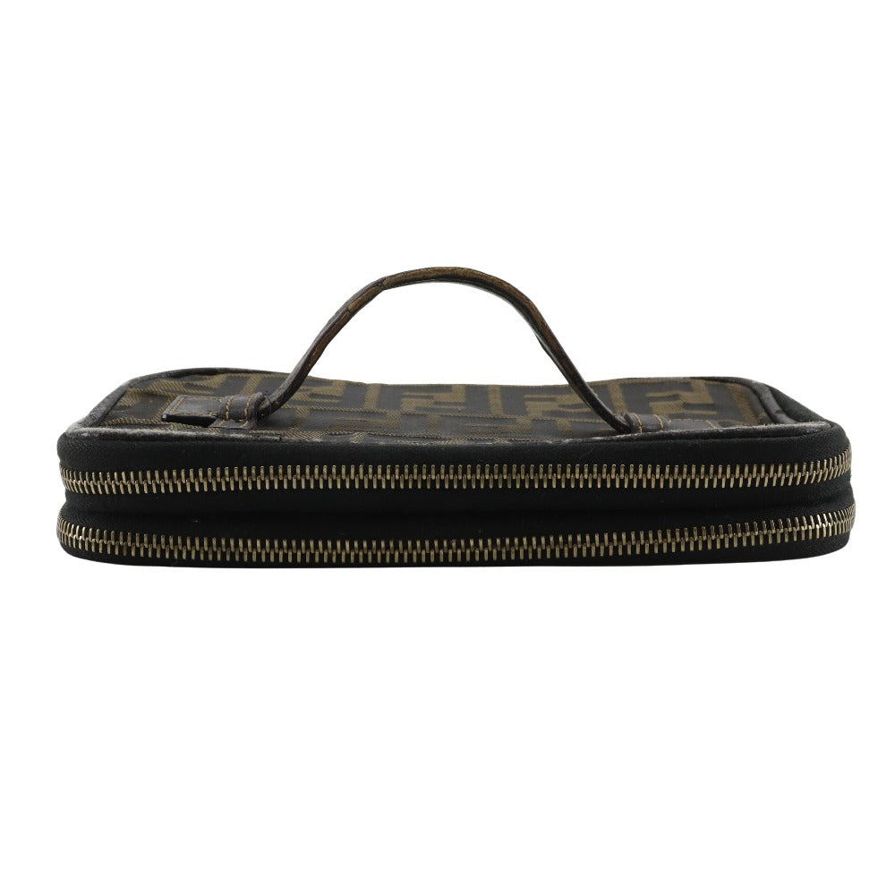 Fendi Zucca Nylon Canvas Vanity Pouch