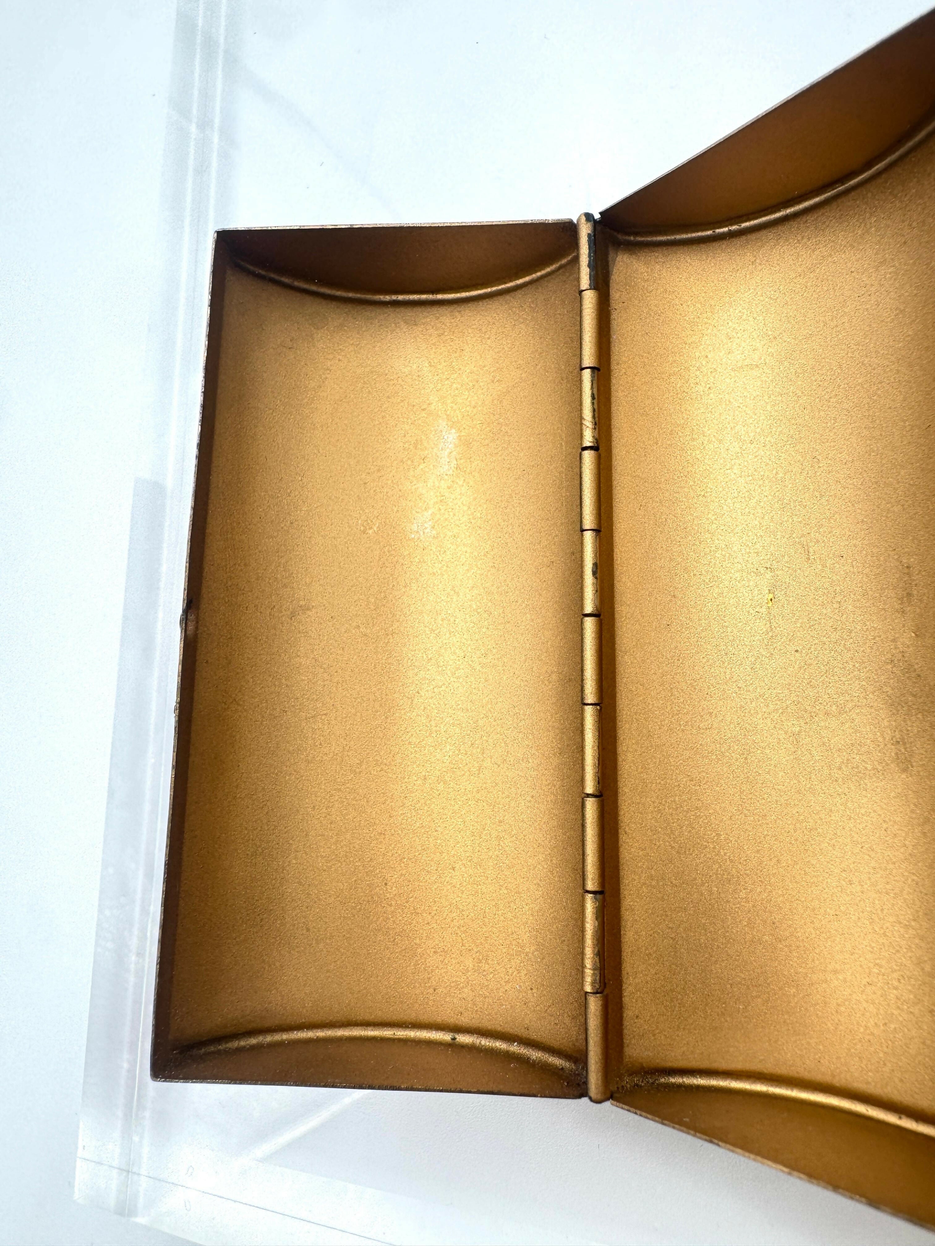Chanel Vintage 1981 Jewelled Metal Clutch