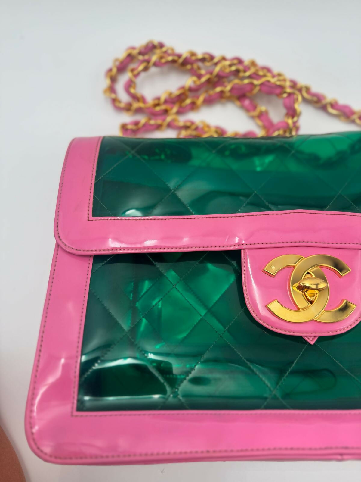 Chanel 2018 Coco Splash PVC Flap