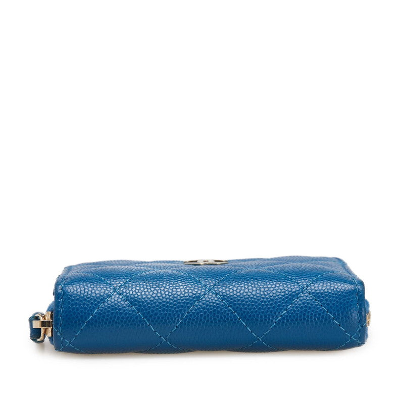 Chanel Matelasse Caviar Coin Case