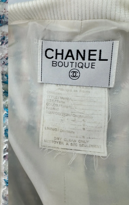 Chanel Vintage 1992 Runway Tweed Set