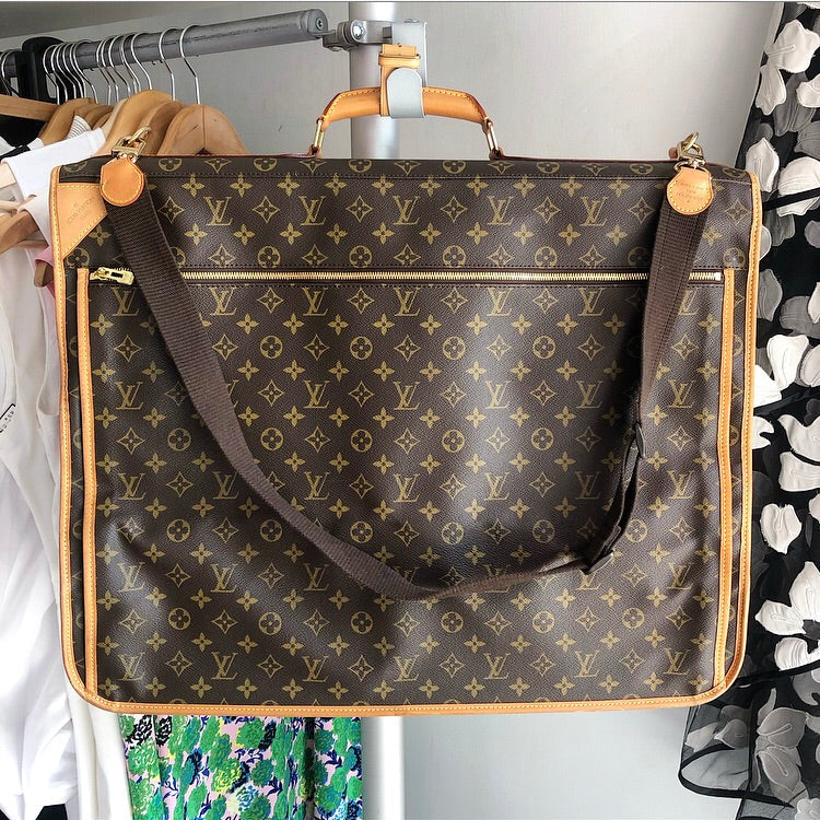 Louis Vuitton Vintage 1991 Monogram Portable Cabine Travel Garment Bag