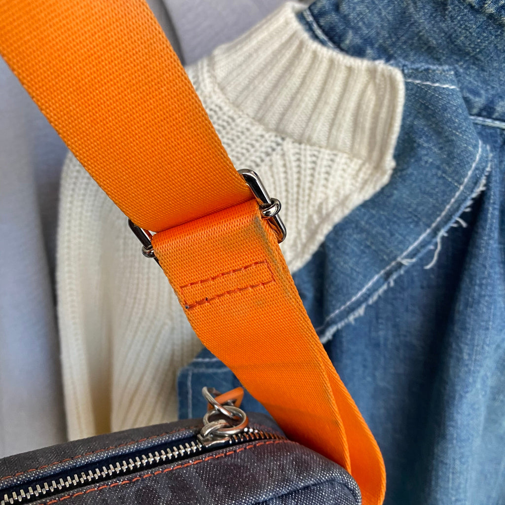 Dior Vintage Early 2000’s Galliano Denim Trotteur Flight Bag