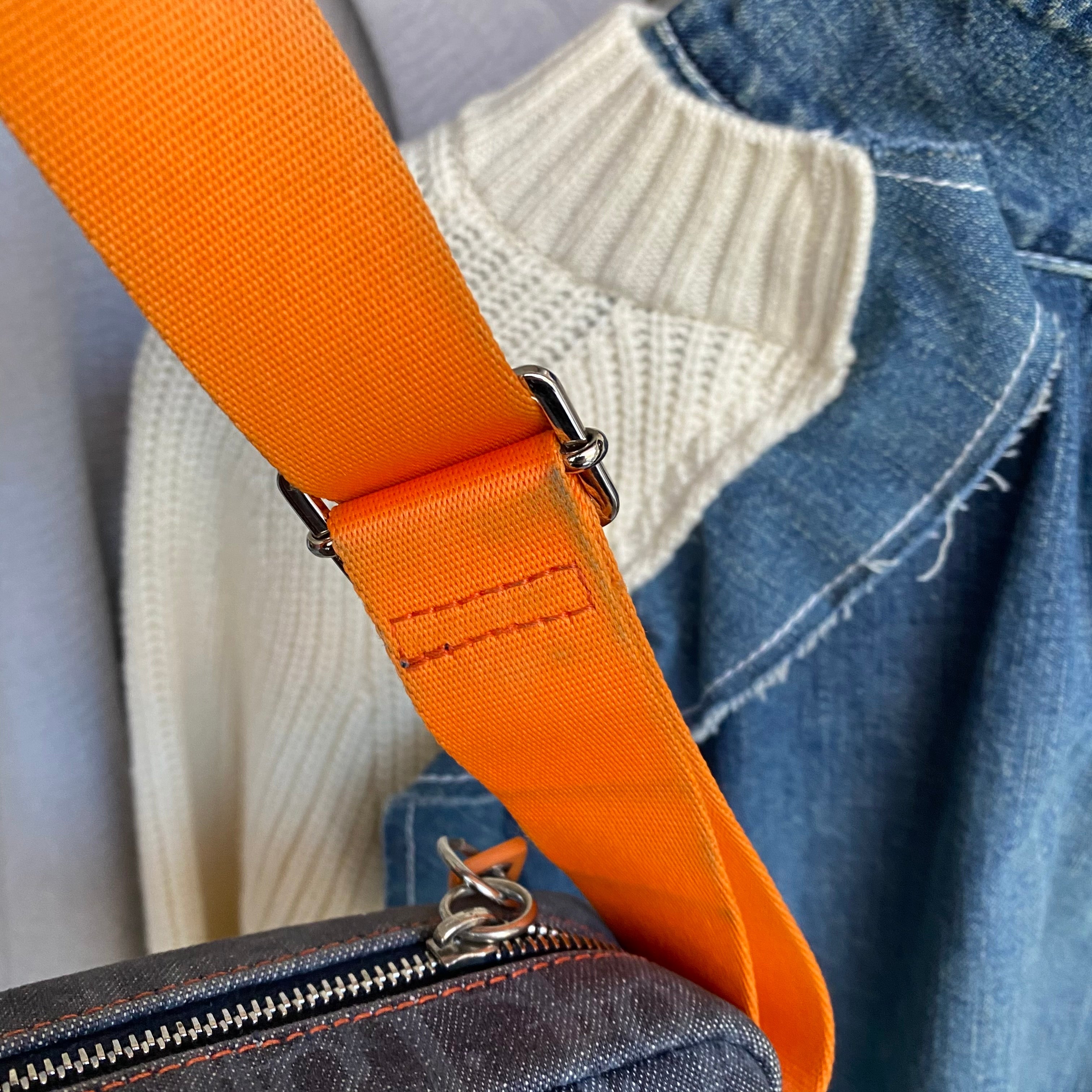 Dior Vintage Early 2000’s Galliano Denim Trotteur Flight Bag