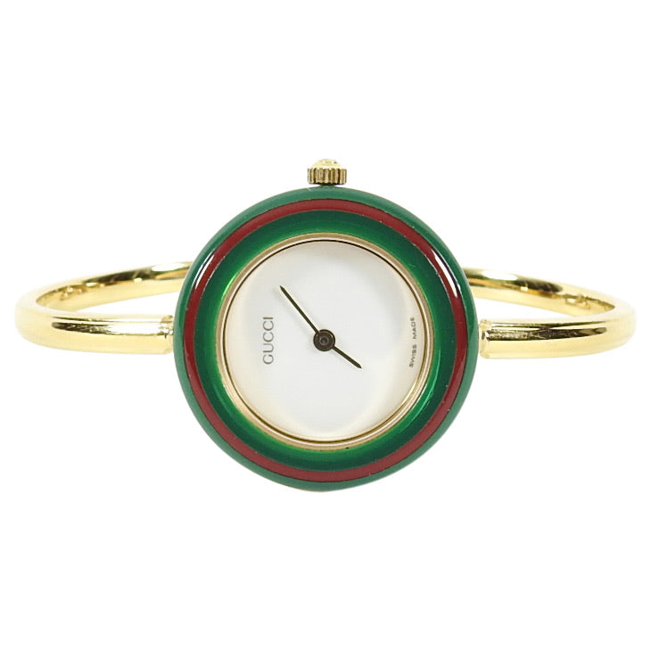 Gucci 1980’s Vintage Interchangeable Bezel Bracelet Watch