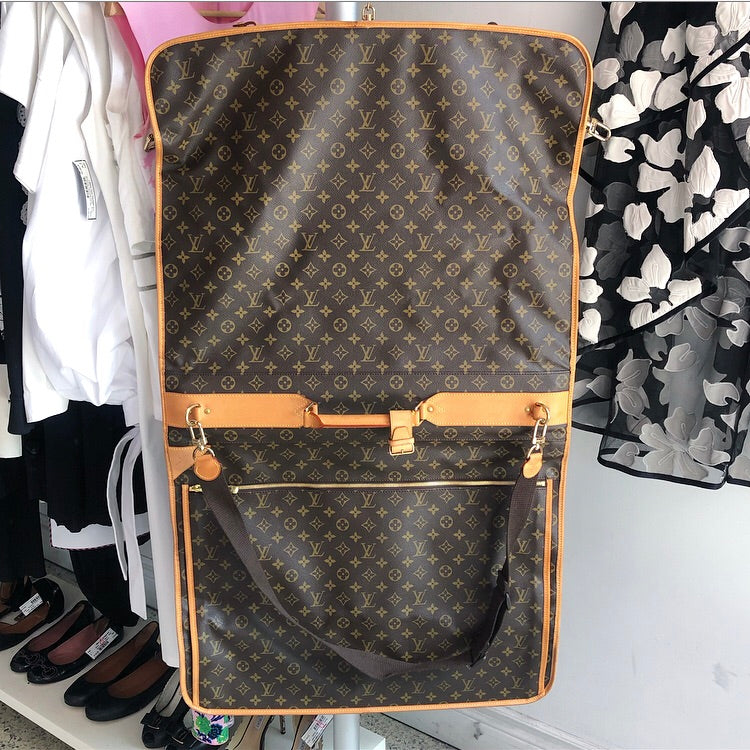 Louis Vuitton Vintage 1991 Monogram Portable Cabine Travel Garment Bag