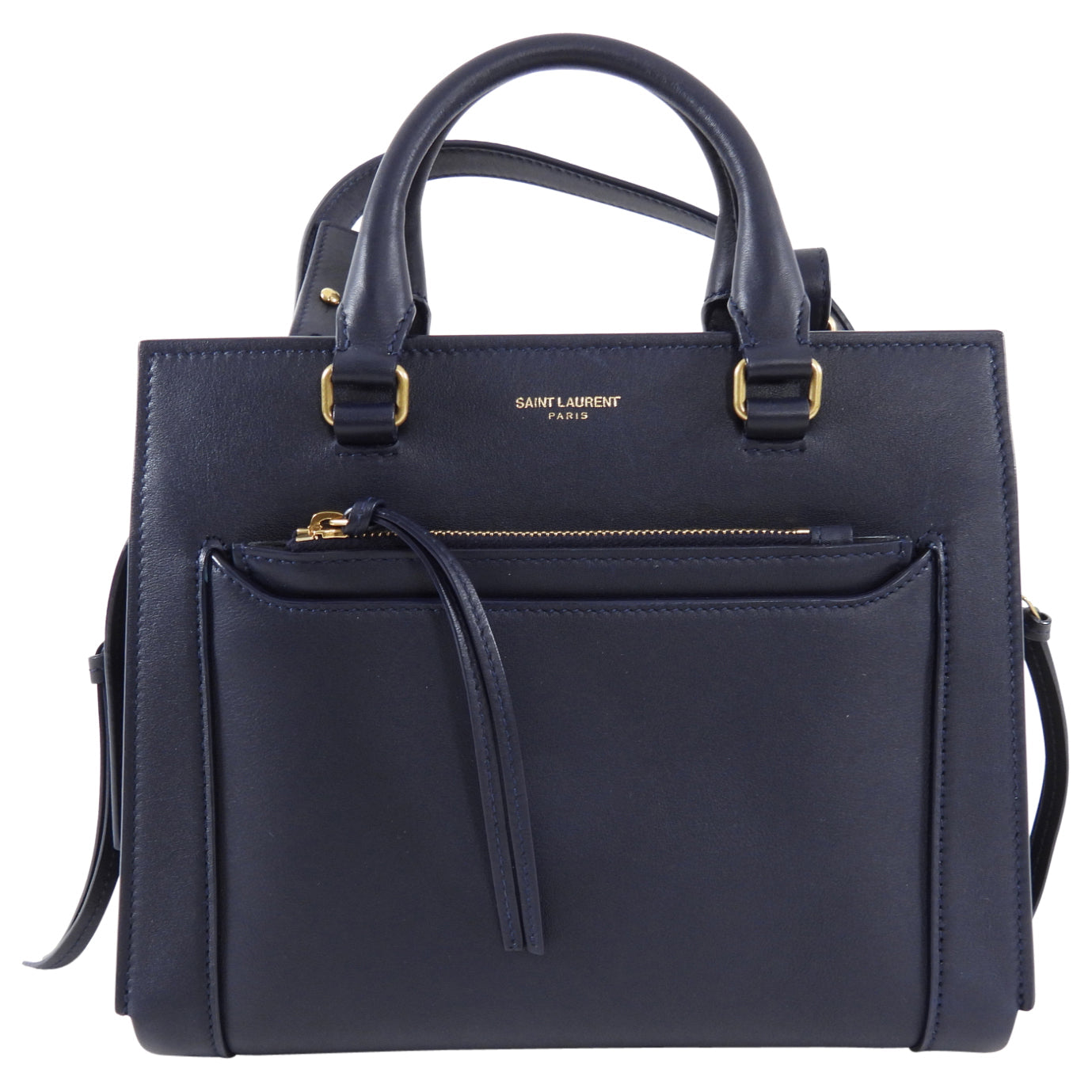 Saint Laurent Midnight Navy Small East Side Shoulder Bag