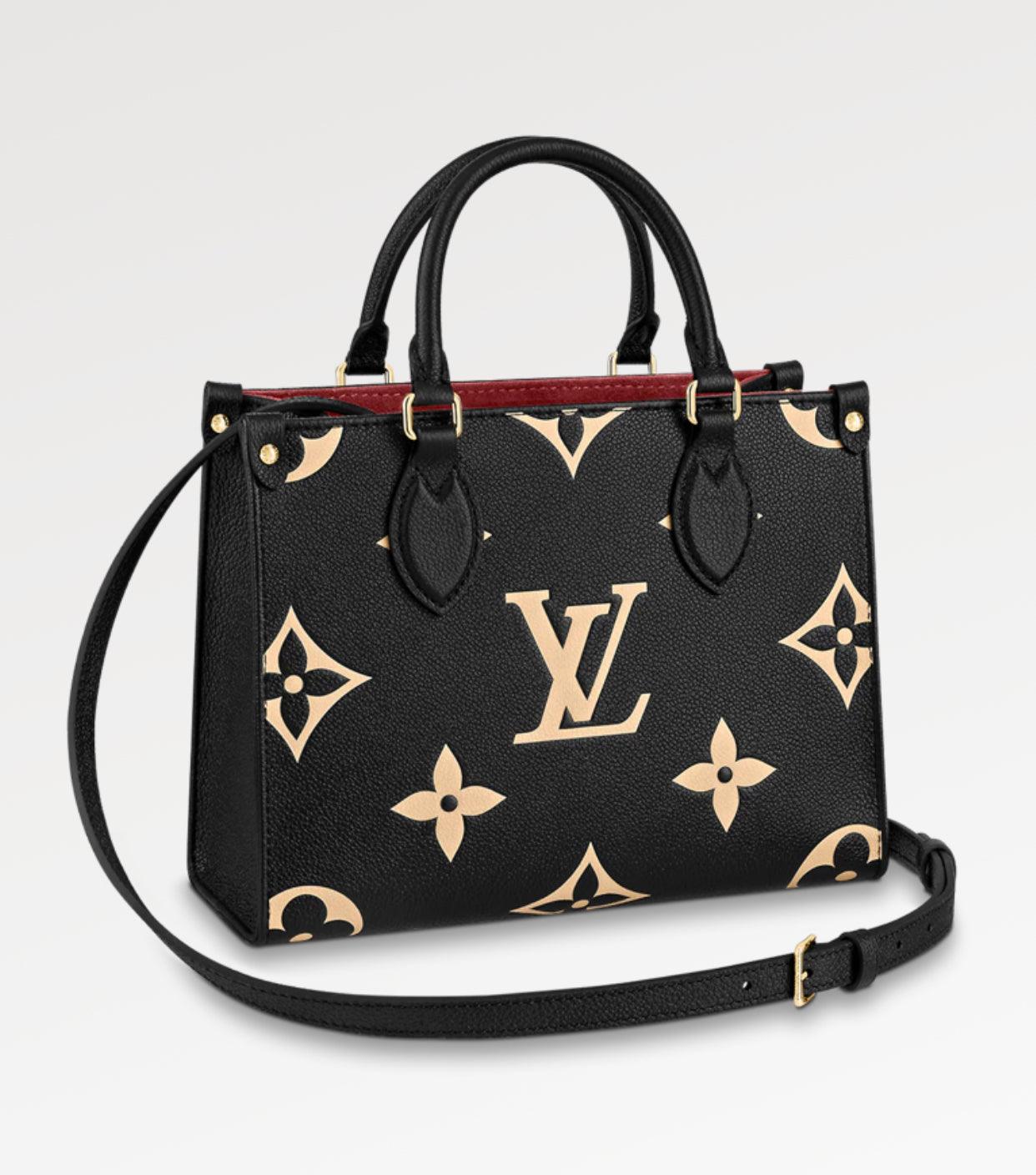 LV OntheGo PM Bicolor Monogram Empreinte
