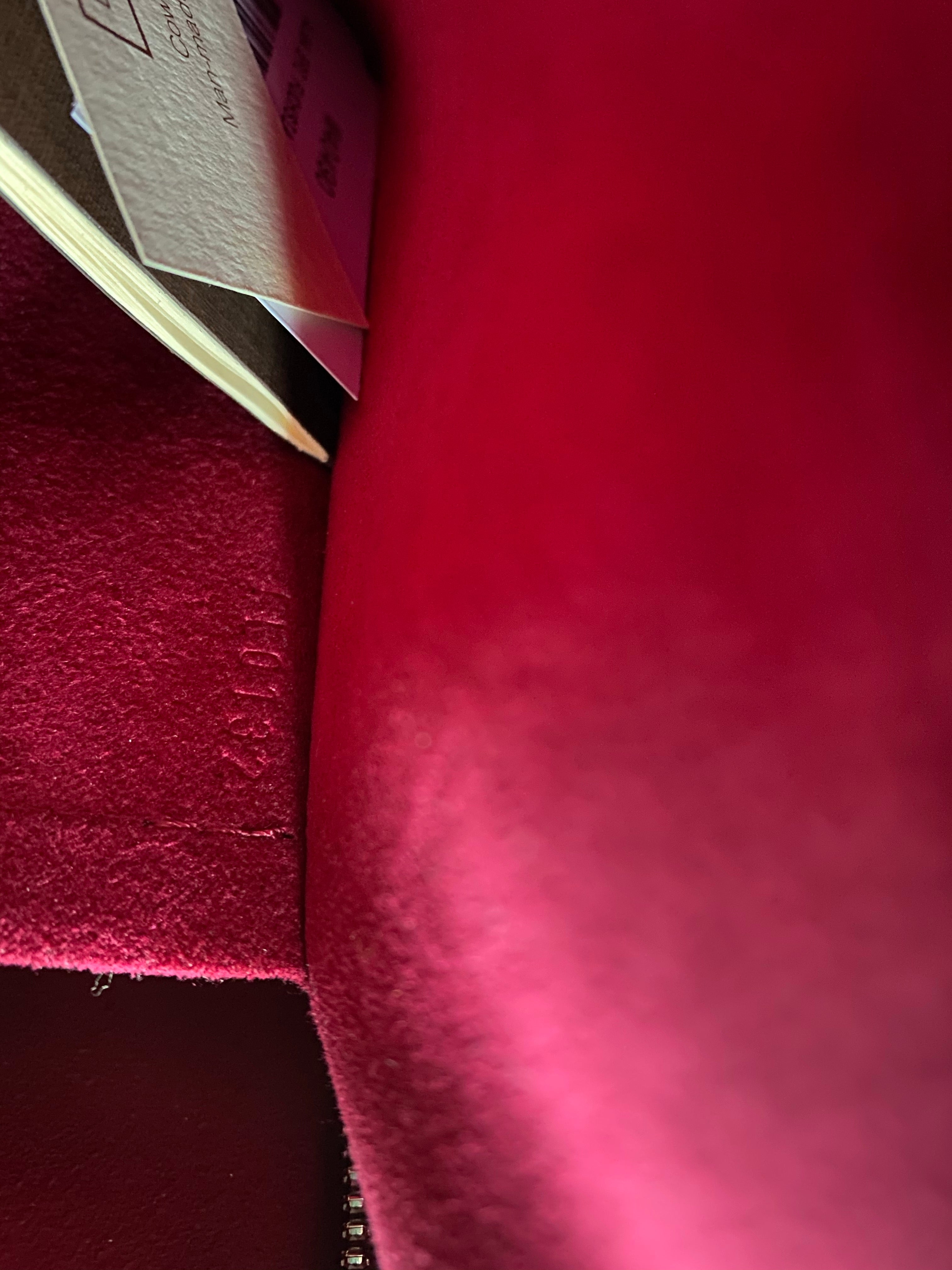 Louis Vuitton Fuchsia Epi Leather Alma PM Bag