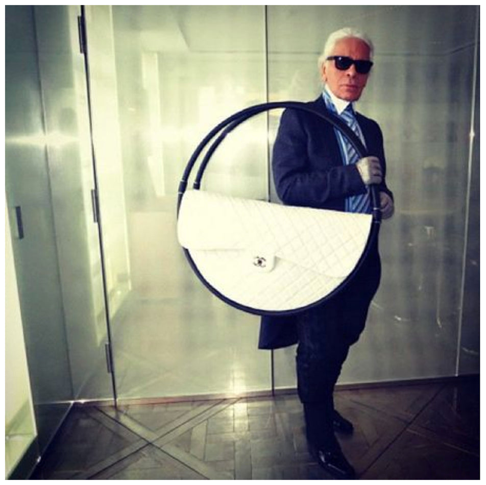 Chanel XL Runway Limited Edition Rare Hula Hoop Bag from SS2013