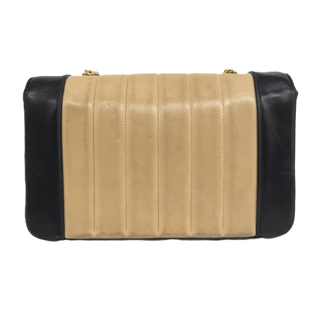 Chanel Lambskin Mademoiselle Matelasse Shoulder Bag
