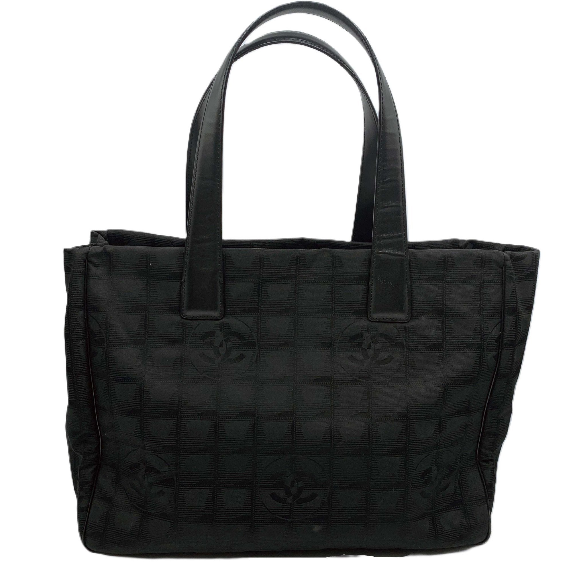 Chanel Nylon Leather Tote Bag A15991