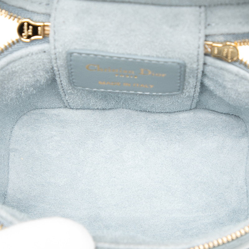 Dior Lady Dior Micro Cannage Leather 2way Shoulder Bag