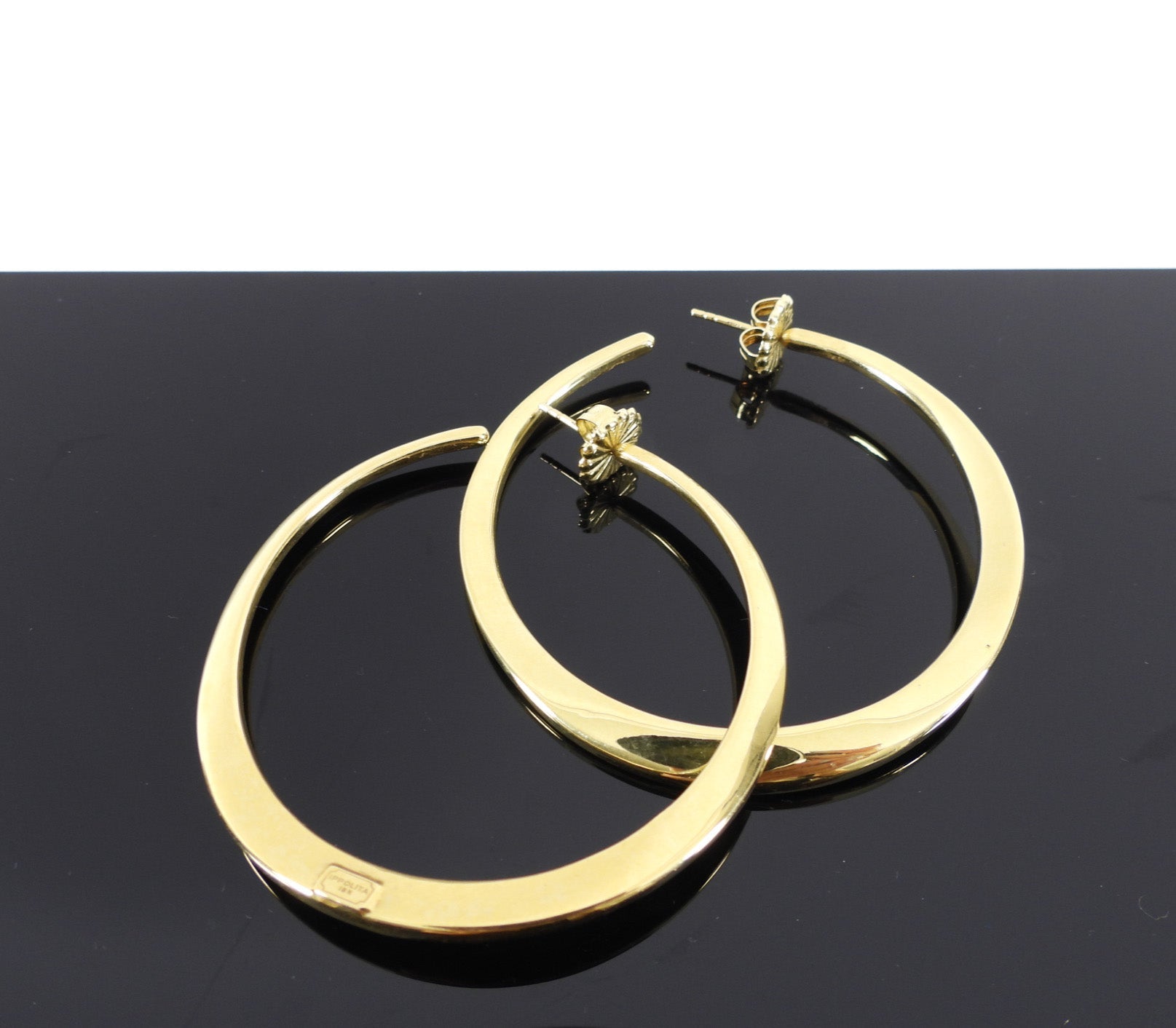 Ippolita 18k Gold Large Classico Hoop Earrings