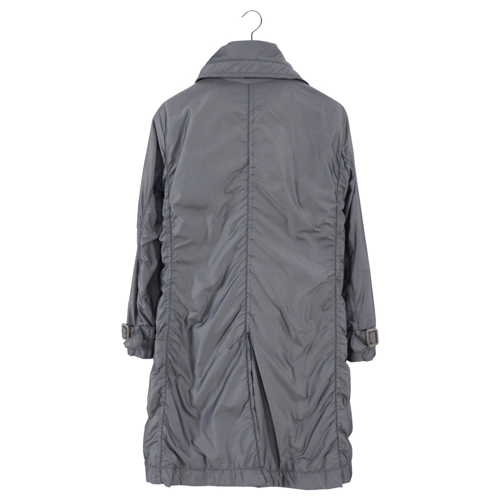 Issey Miyake Vintage Grey Nylon Coat - M (6/8)