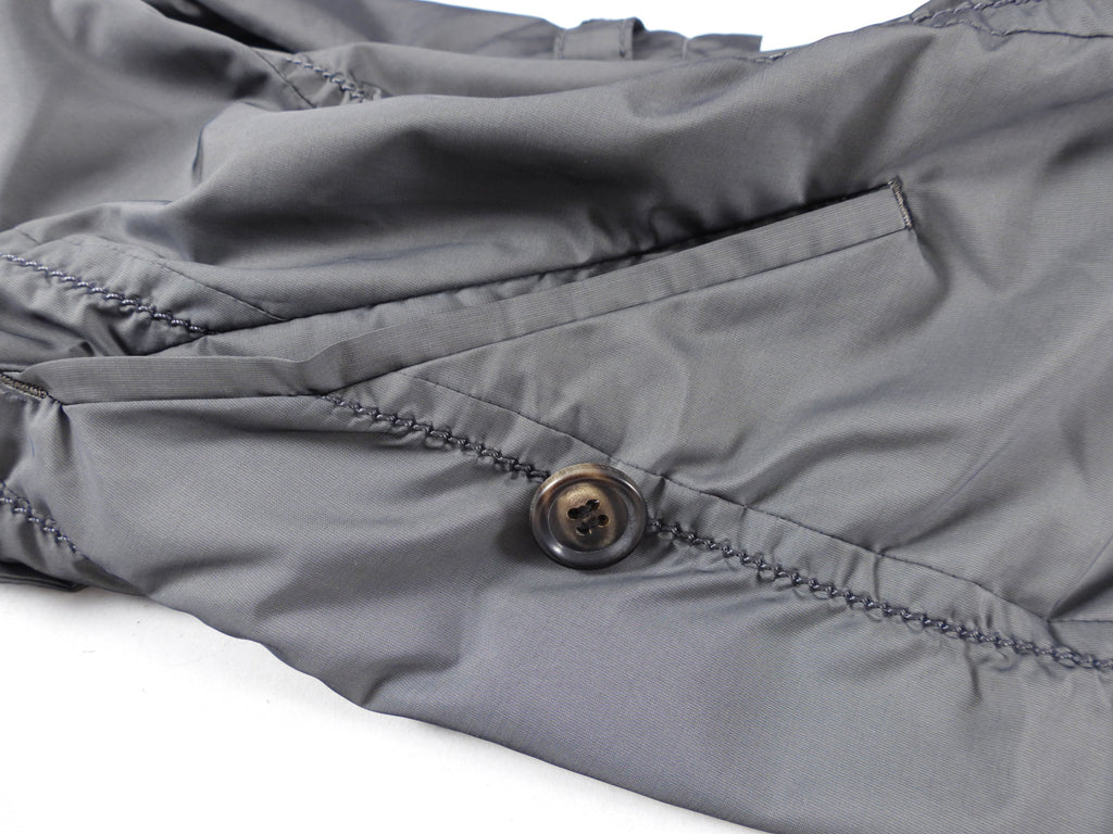 Issey Miyake Vintage Grey Nylon Coat - M (6/8)