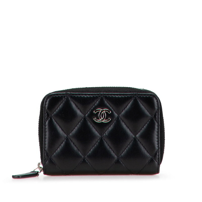 Chanel Classic Zip Coin Purse Lambskin Coin Purse