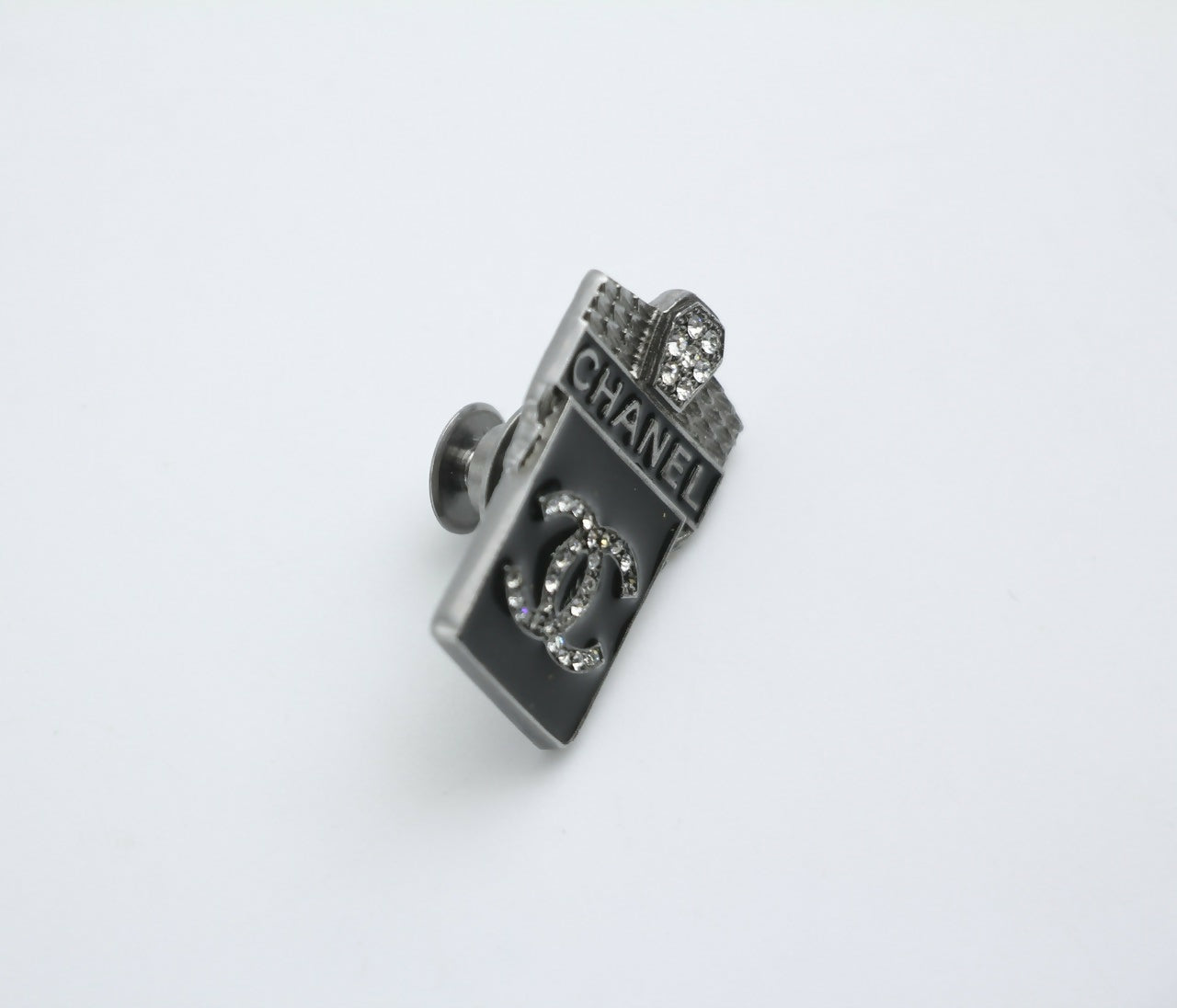 Chanel 09A Metal Moscow Series Badge Brooch